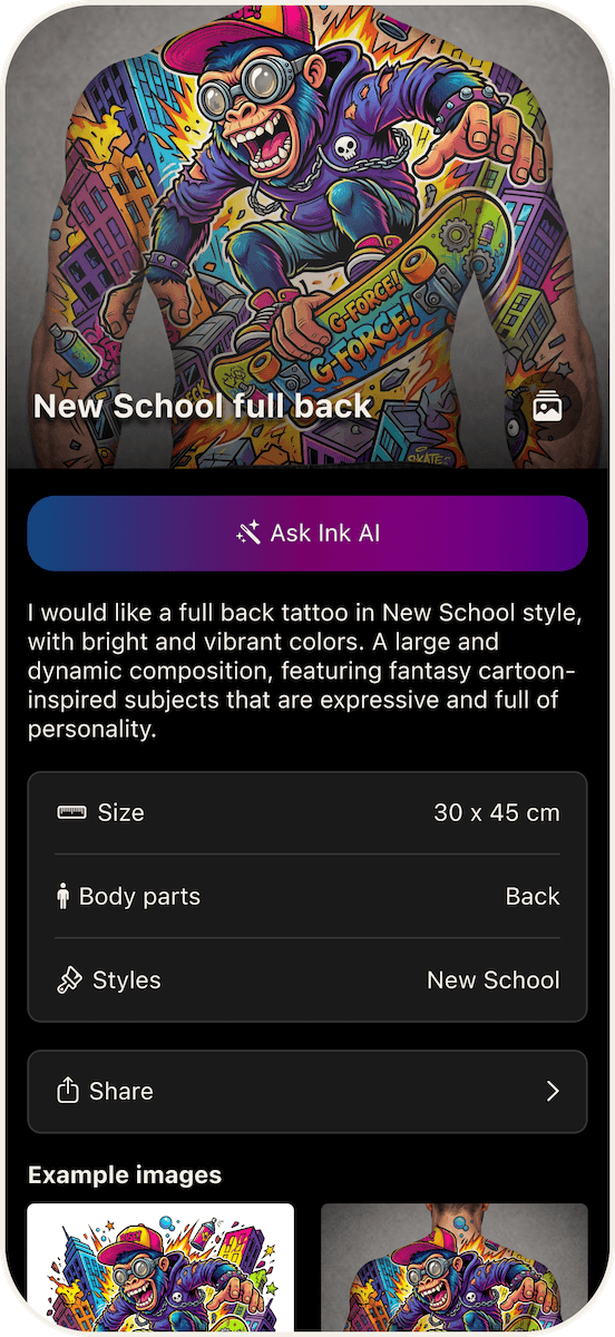 Define your next Tattoo like never before